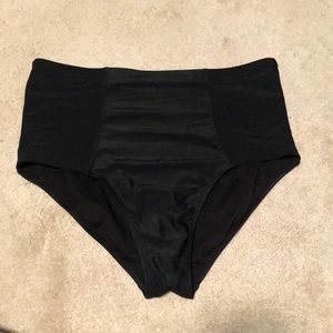black high waisted bottoms